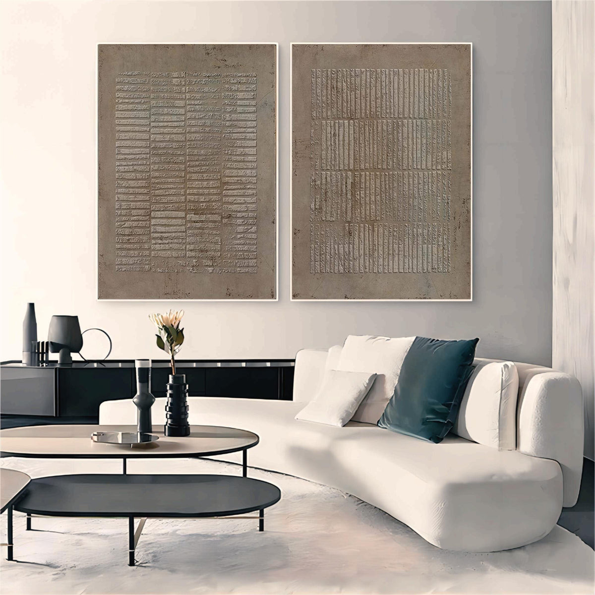Wall Art Abstract Serene Calm Wabi-Sabi
