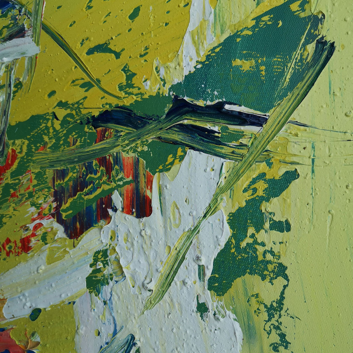 Colorful Abstract Expressionist Painting