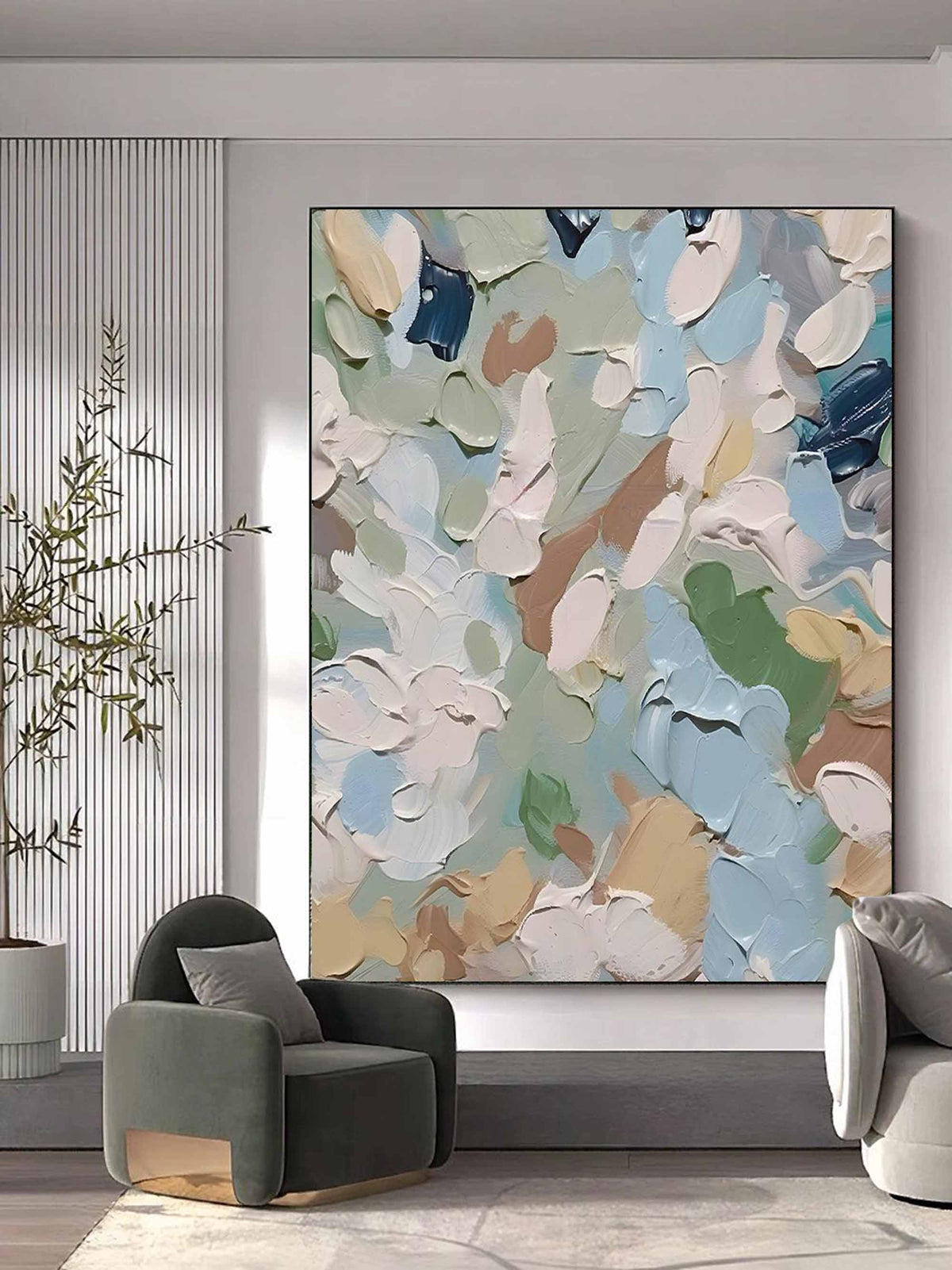 Pastel Impasto Texture Painting