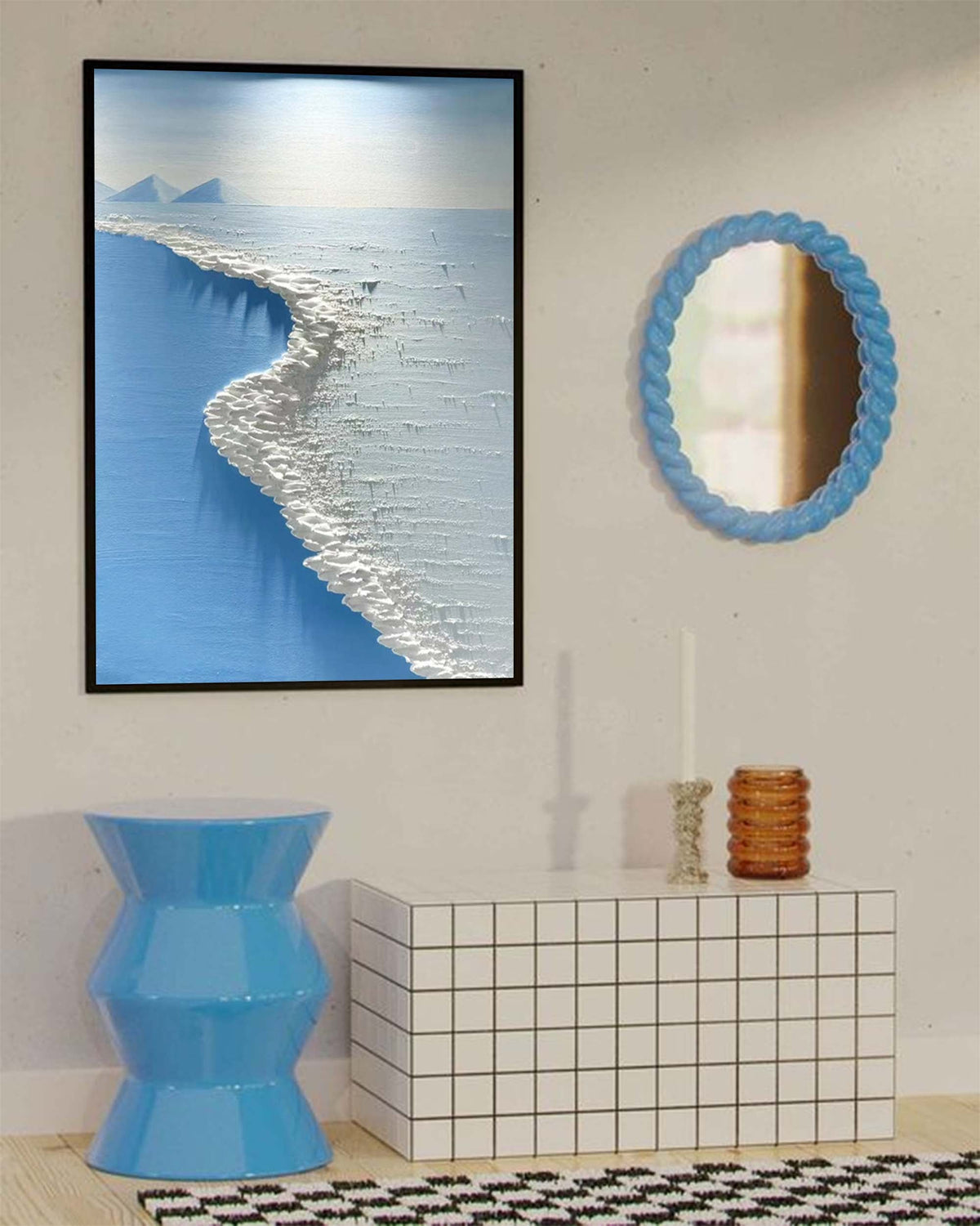 Wall Art Beach & Ocean Grand Gentle Impasto