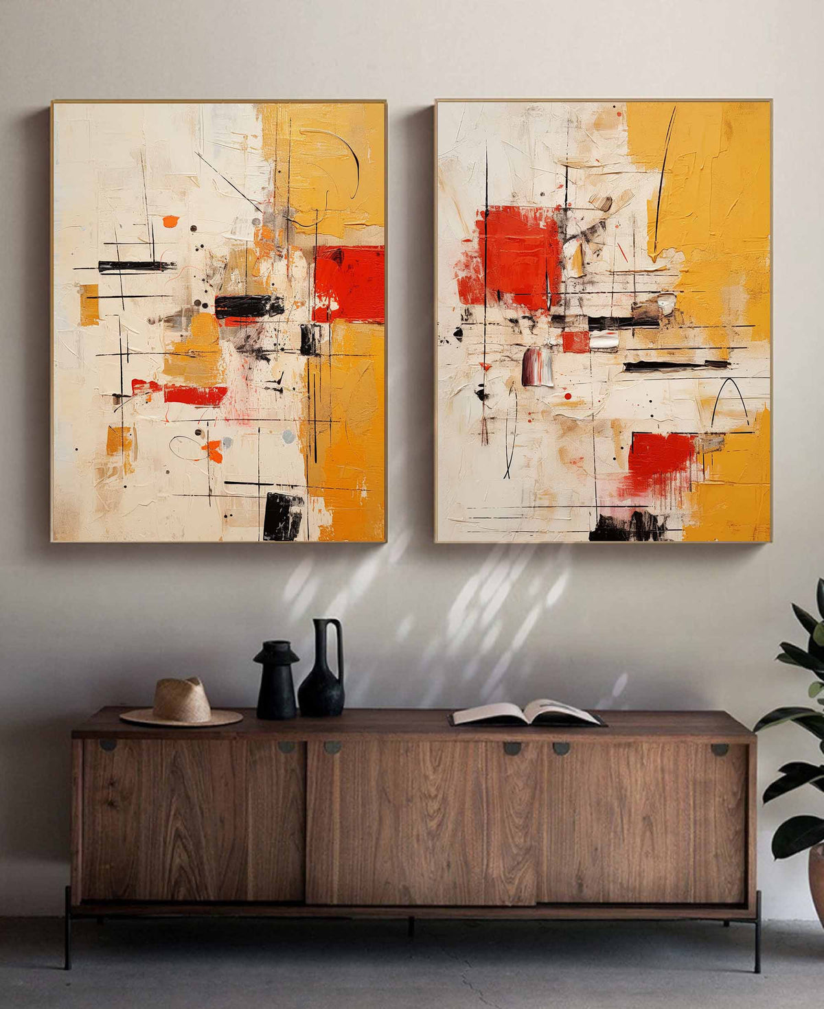 Abstract Canvas Art #AB158