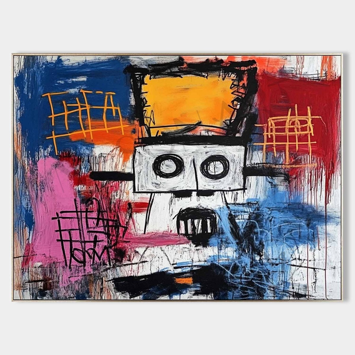 Wall Art Horizontal Neo Expressionist