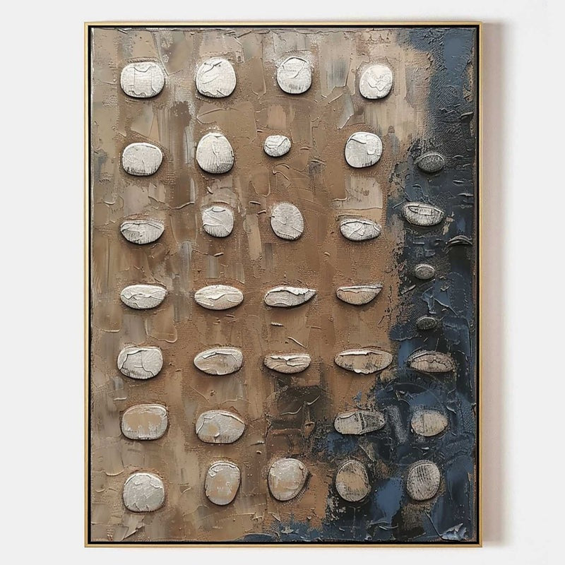 Wall Art Wabi-Sabi Wall Art Textured Abstract Minimalist