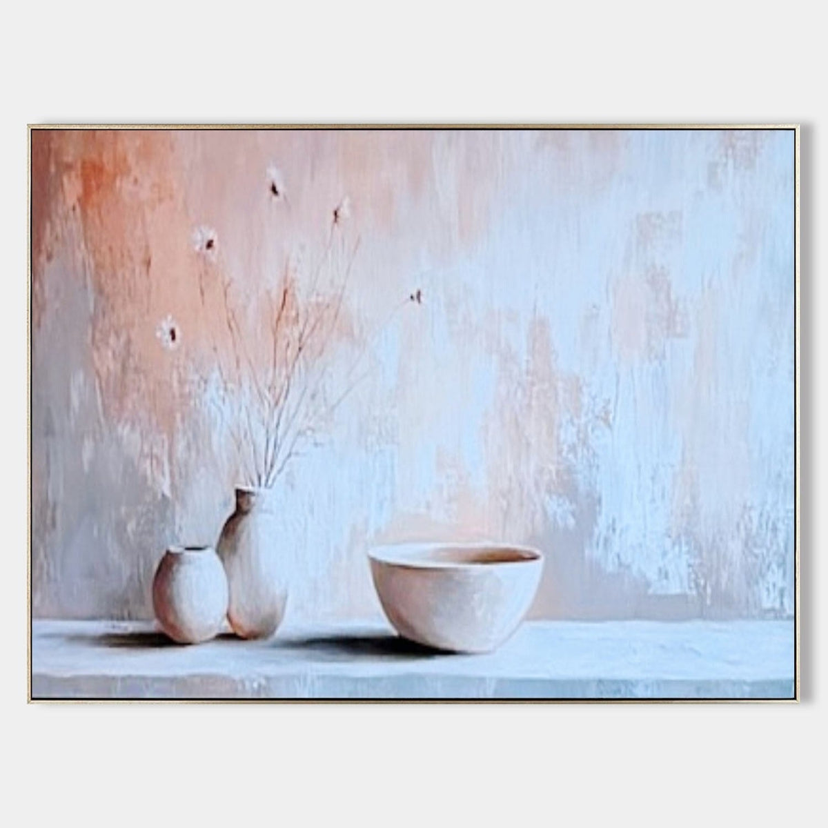Wall Art Serene Textured Still Life