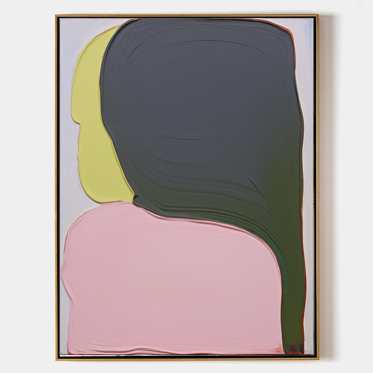 Wall Art Vertical Minimalist Figure Soft