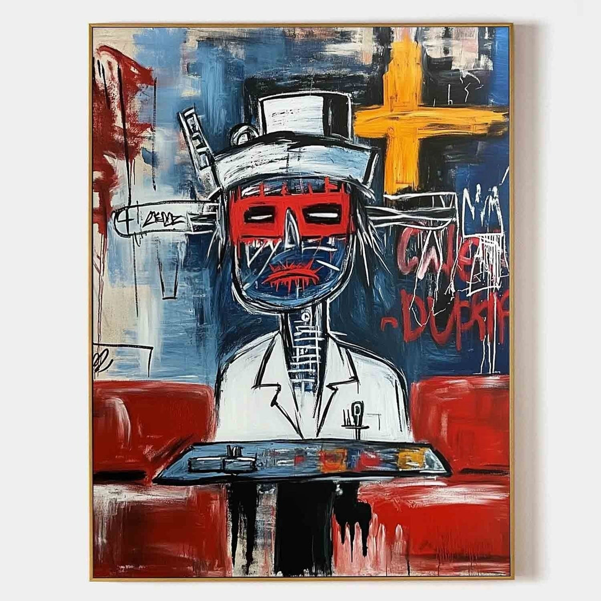 Wall Art Neo Expressionist Musician