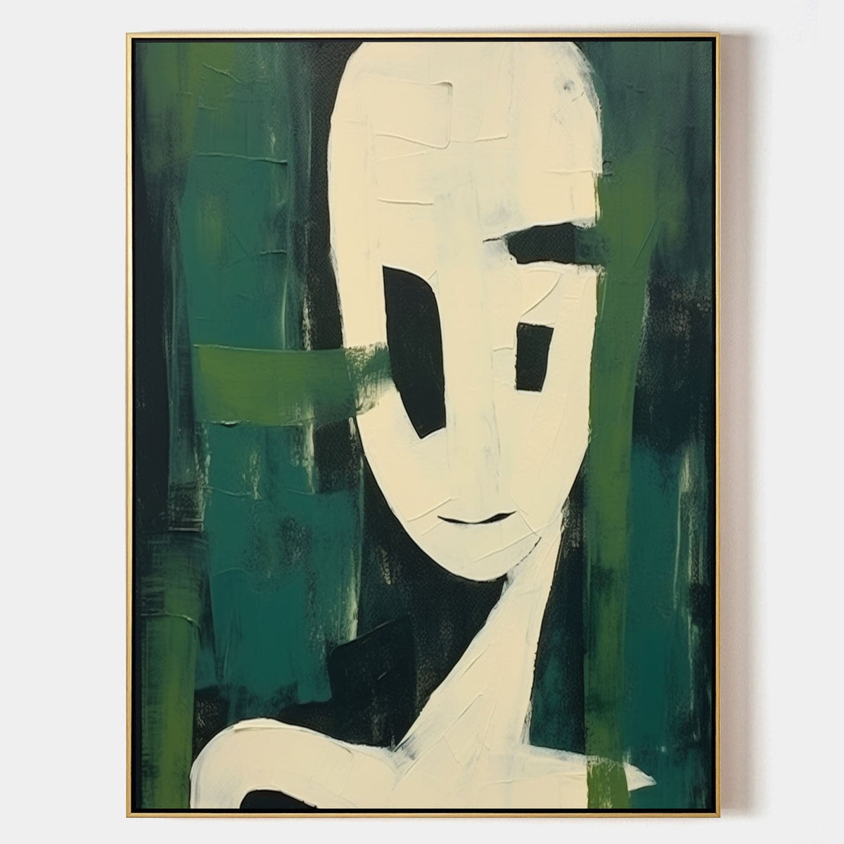 Wall Art Vertical Minimalist Figure