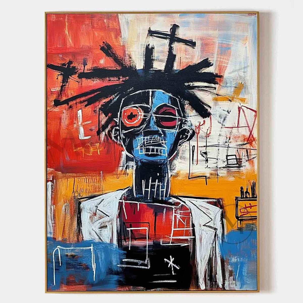 Wall Art Neo Expressionist Portrait