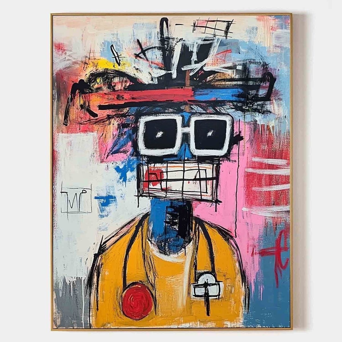 Wall Art Neo Expressionist Medical Portrait