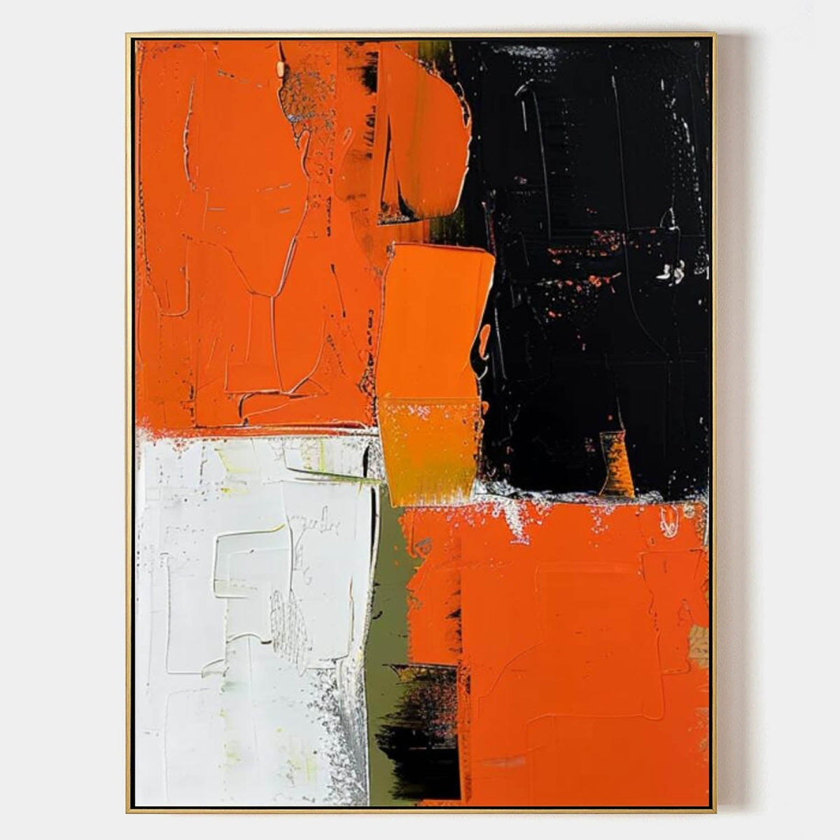 Wall Art Layer Modern Geometric Expressive Vibrant