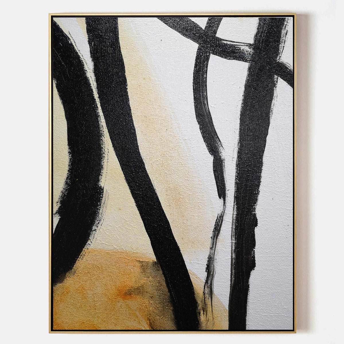 Modern Minimalist Abstract Oil Painting