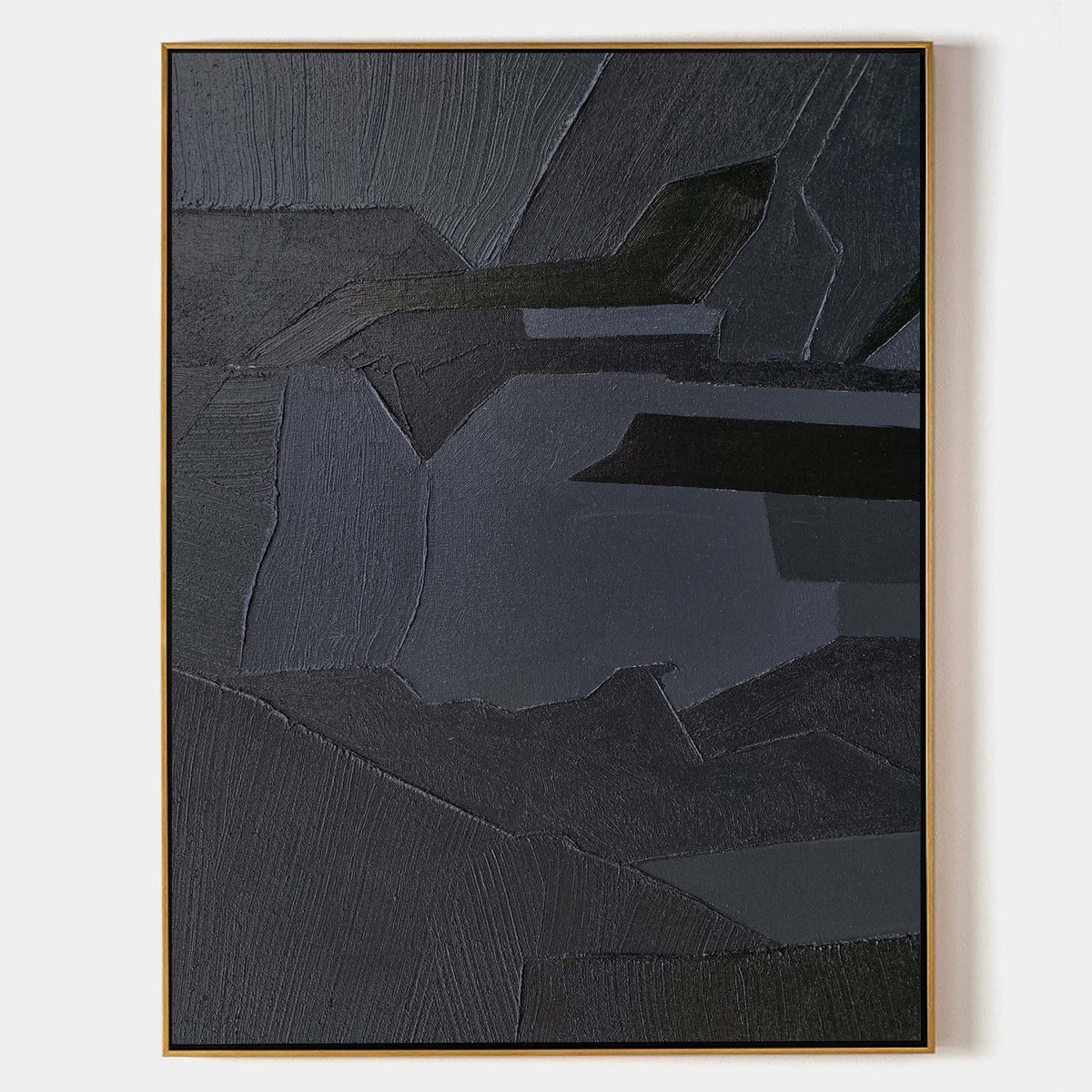 Monochrome Geometric Abstract Wall Art