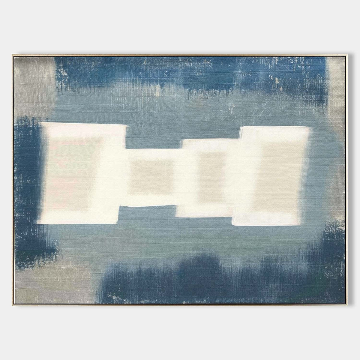Wall Art Misty Atmospheric Abstract Soft Serene