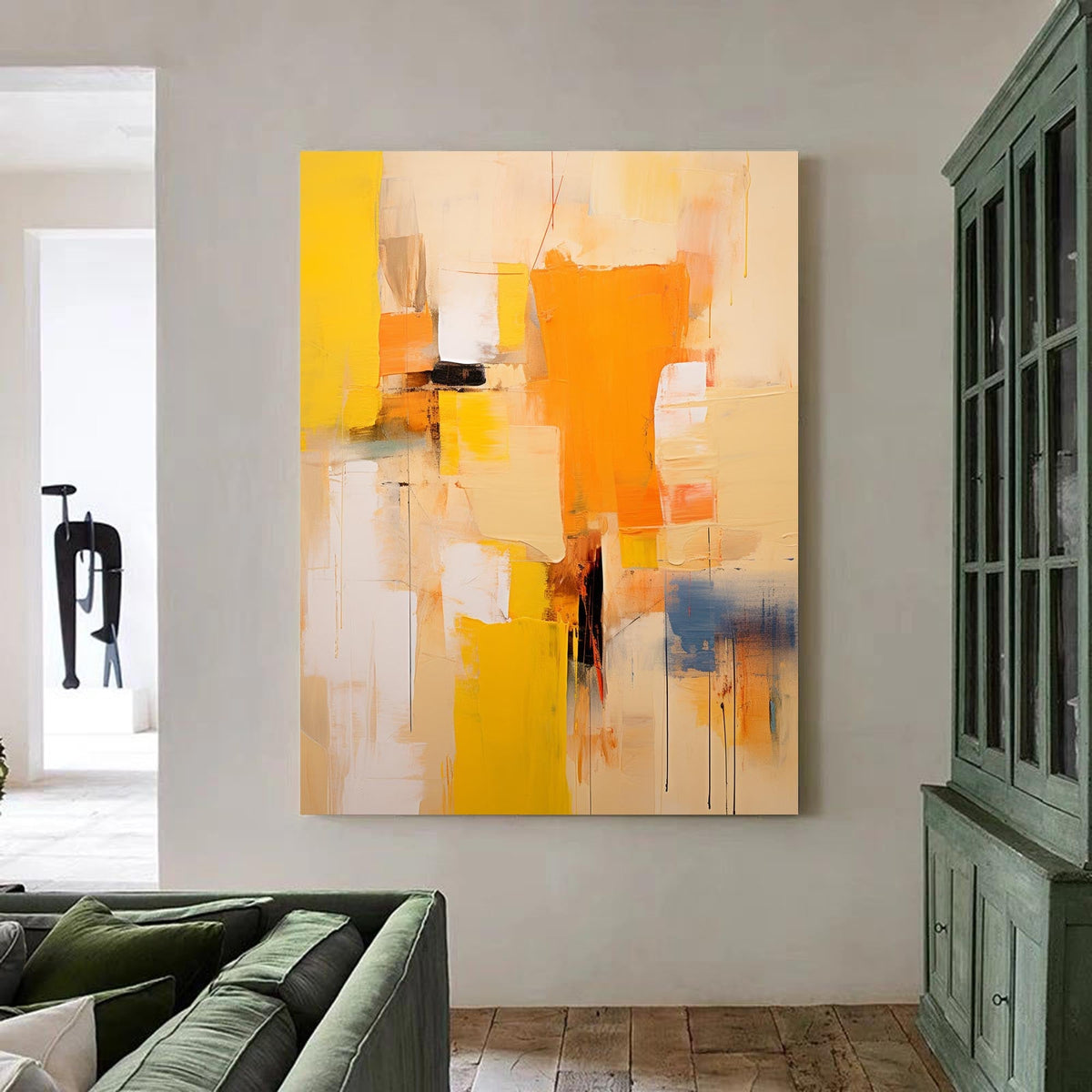 Abstract Canvas Art #AB178