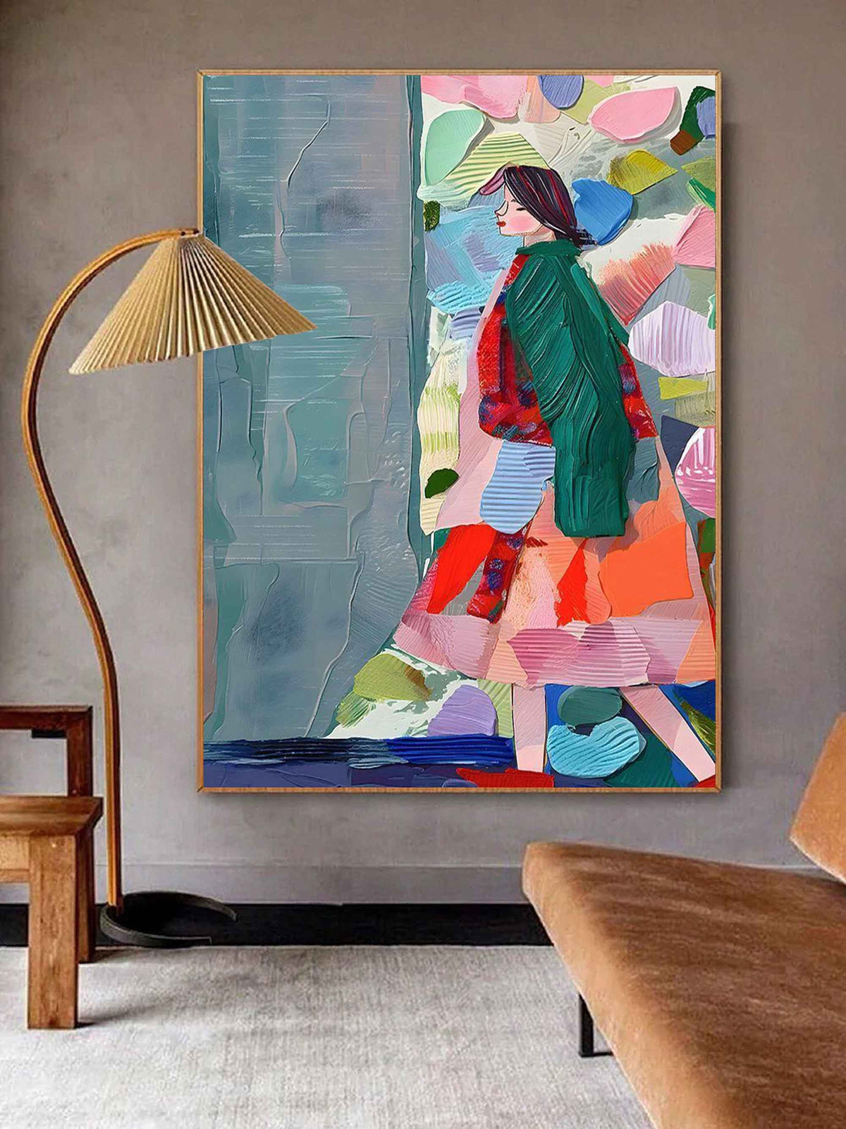 Wall Art Colorful Vibrant Fashionable Artistic