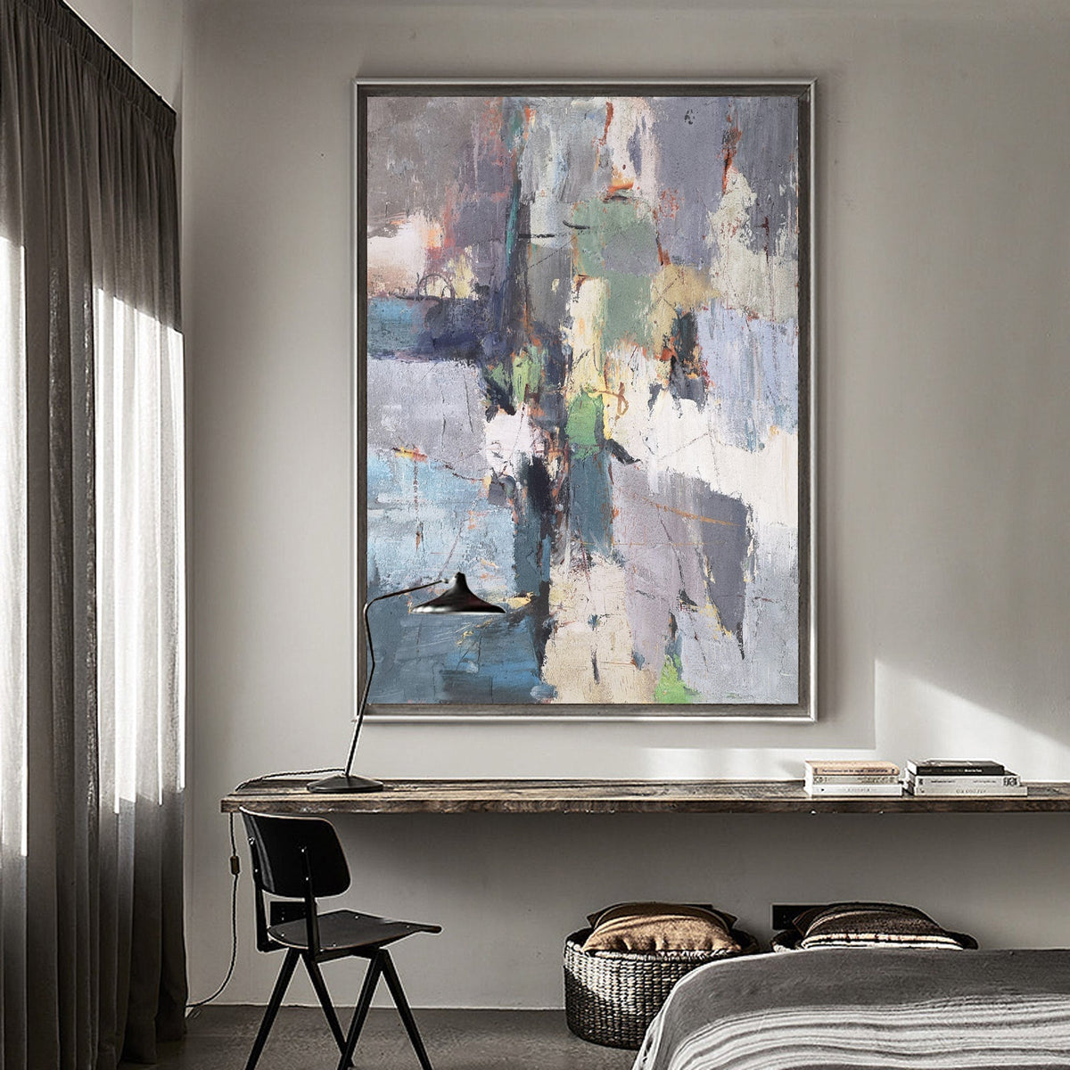 Atmospheric Abstract Landscape Painting