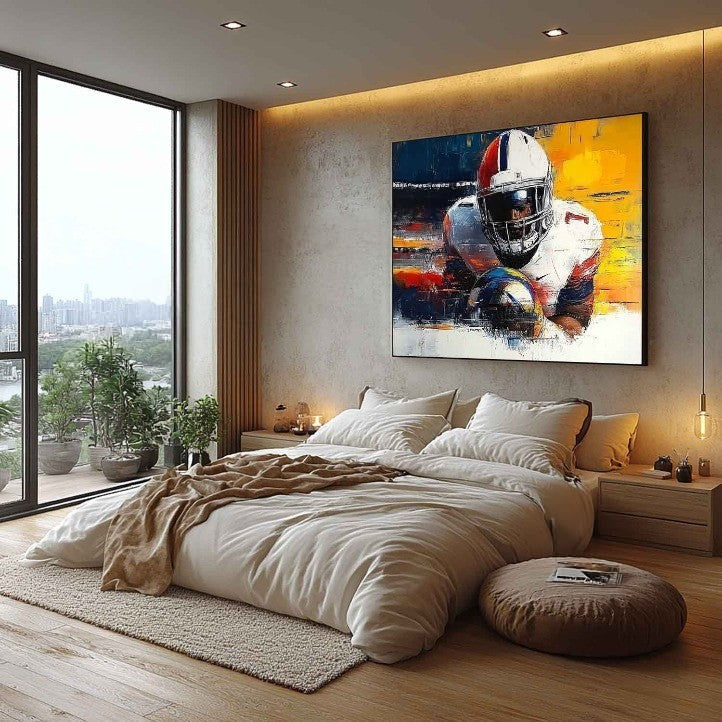 Wall Art Horizontal Abstract Expressionist