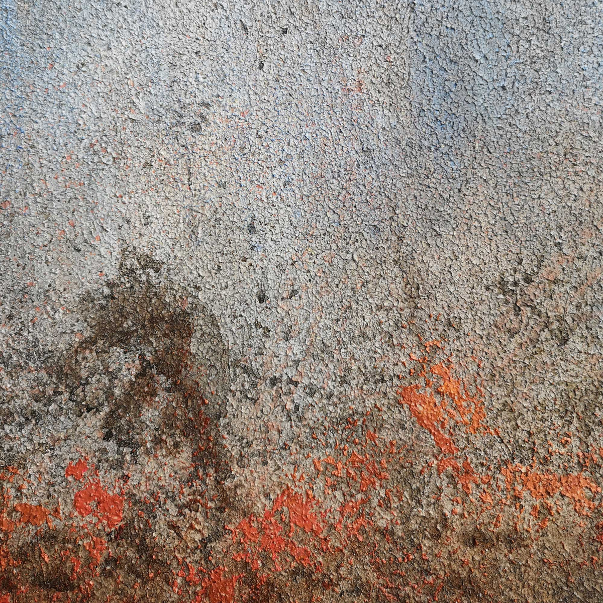 Rustic Horizon Abstract Oil Painting