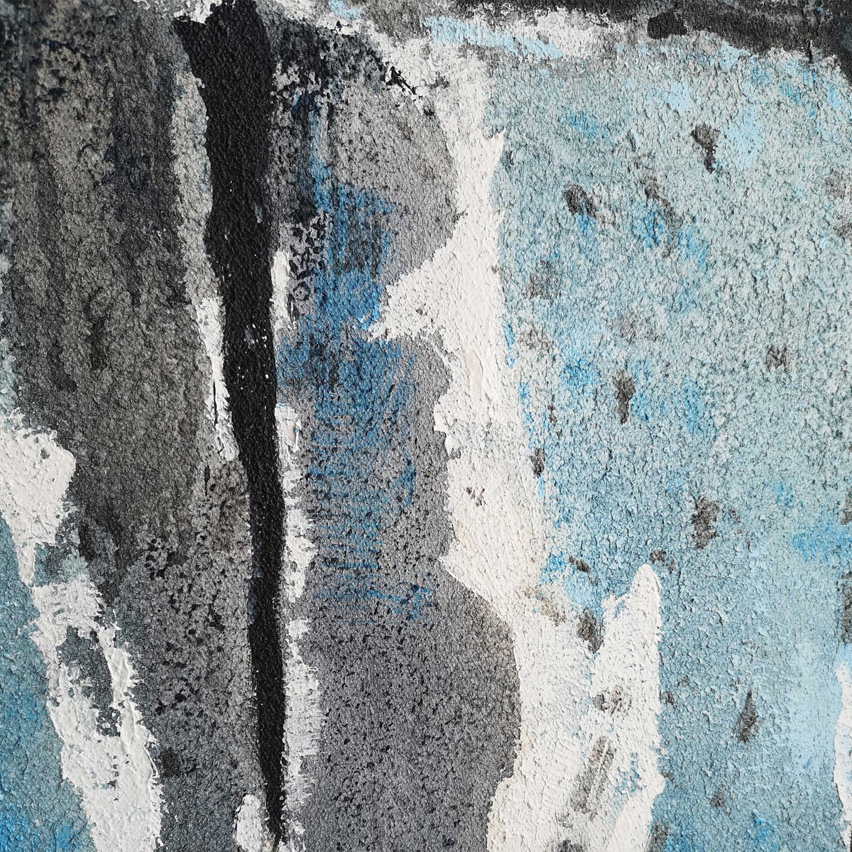 Square Abstract Minimalist Painting
