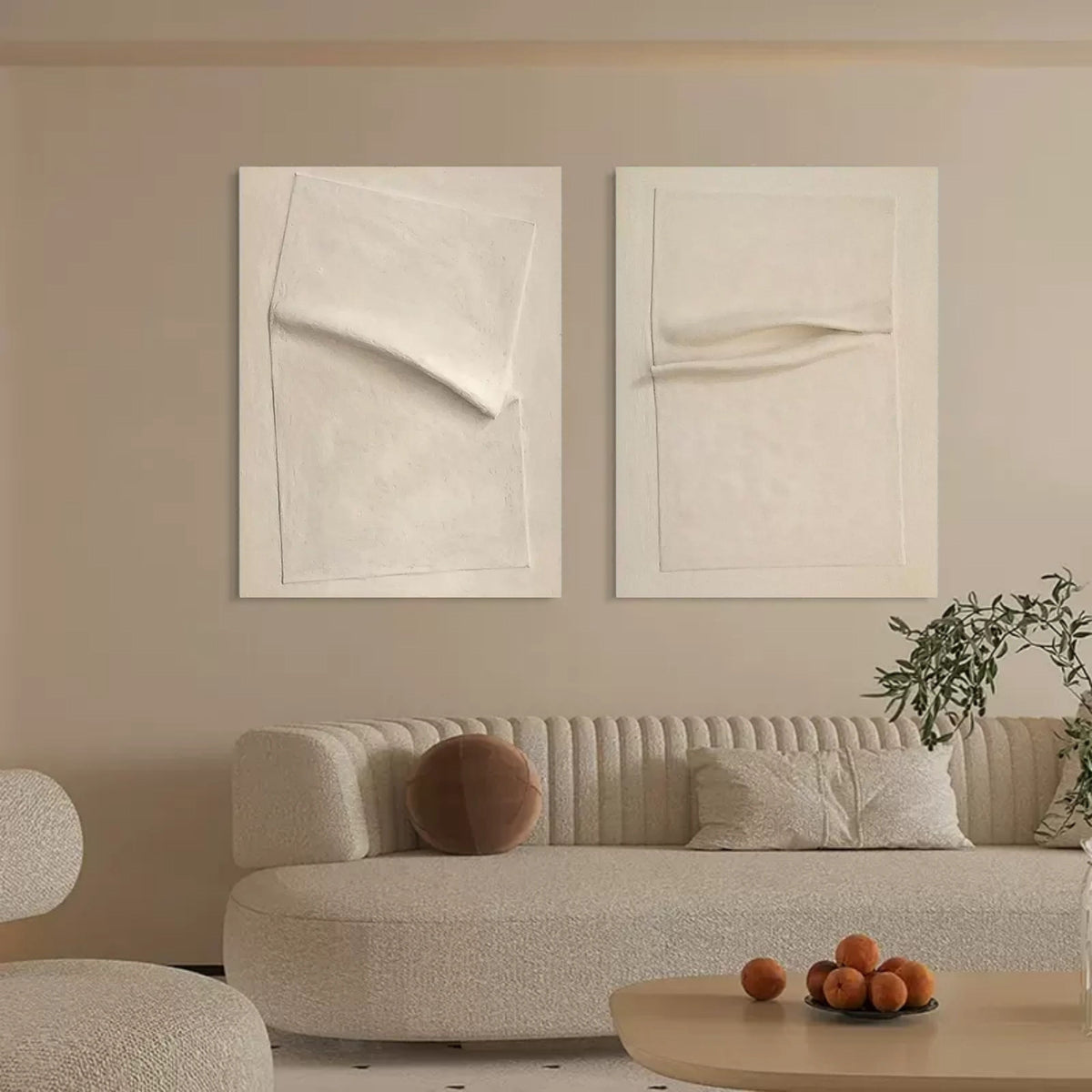 Wall Art Abstract Serene Calm Wabi-Sabi