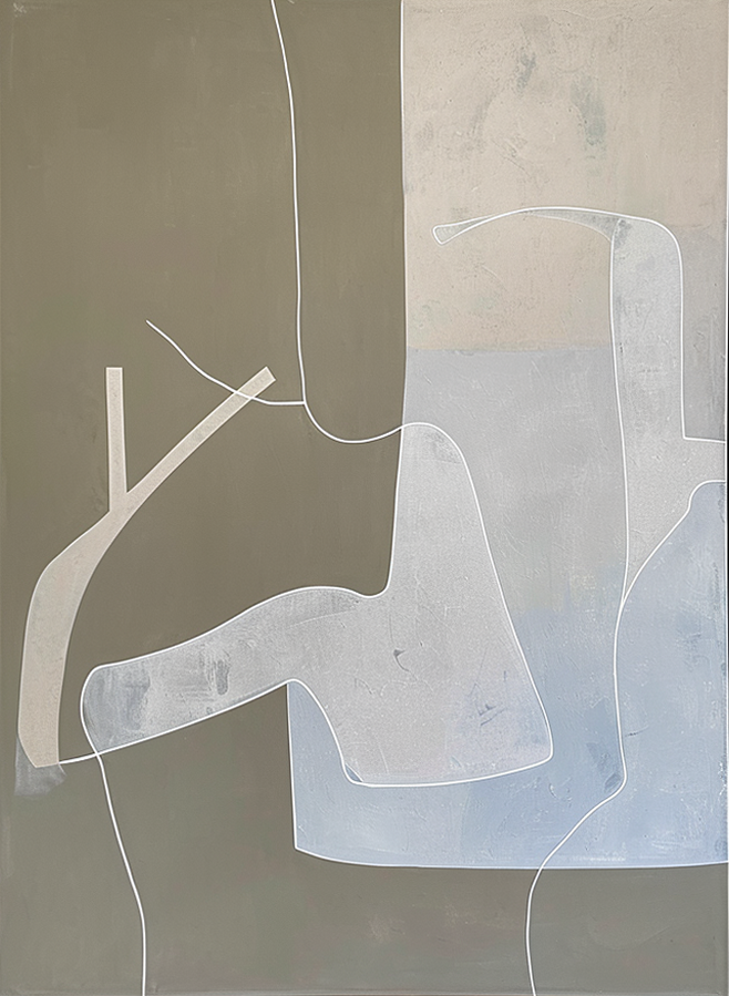Abstract 3-Piece Minimalist Abstract Painting