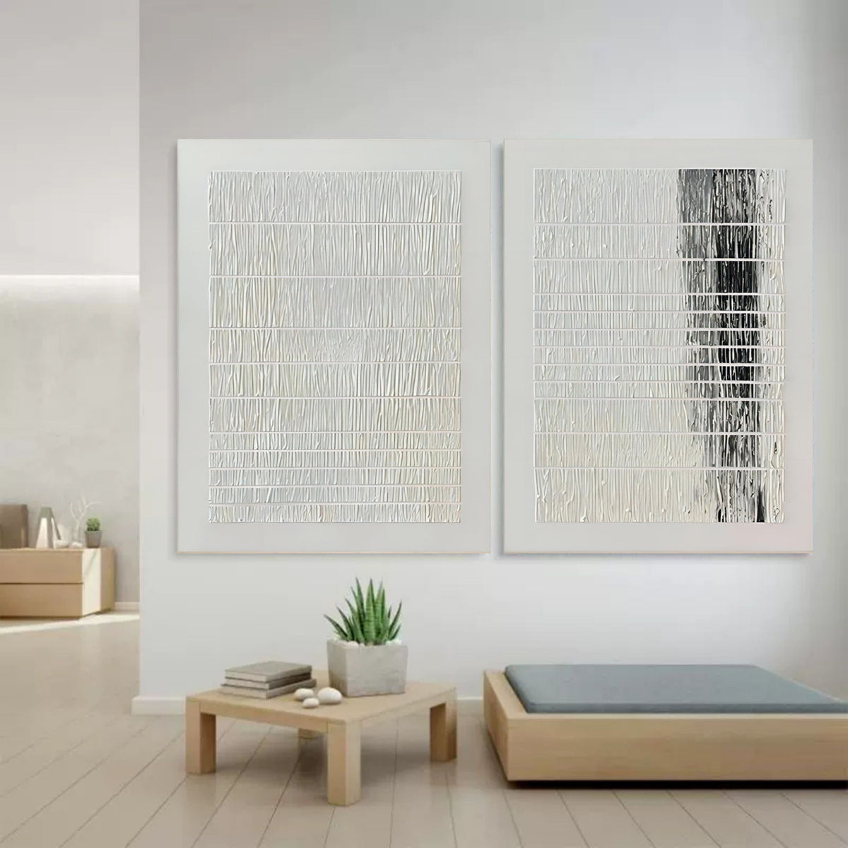 Wall Art Abstract Serene Calm Minimalist