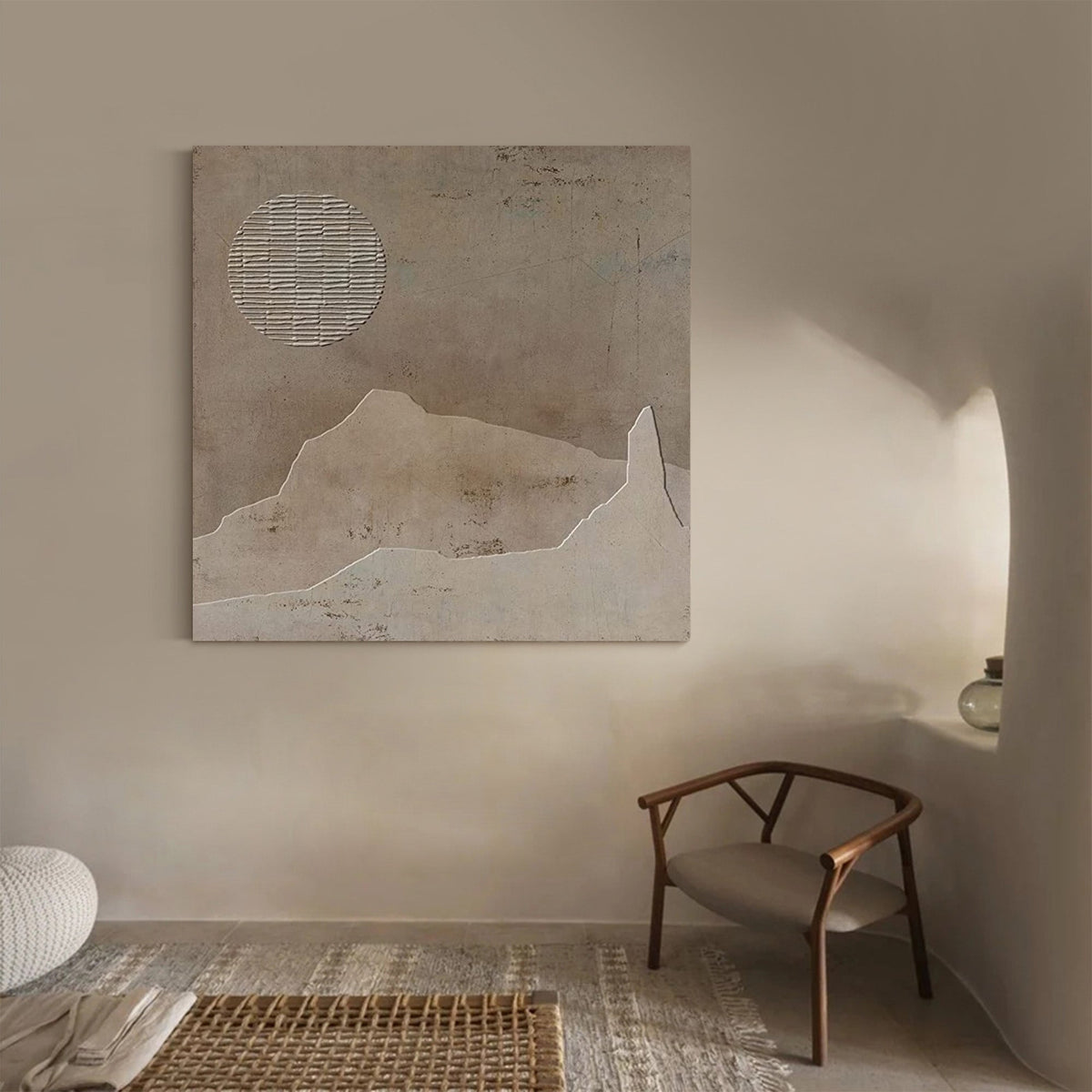Wall Art Wabi-Sabi Neutral Zen Modern