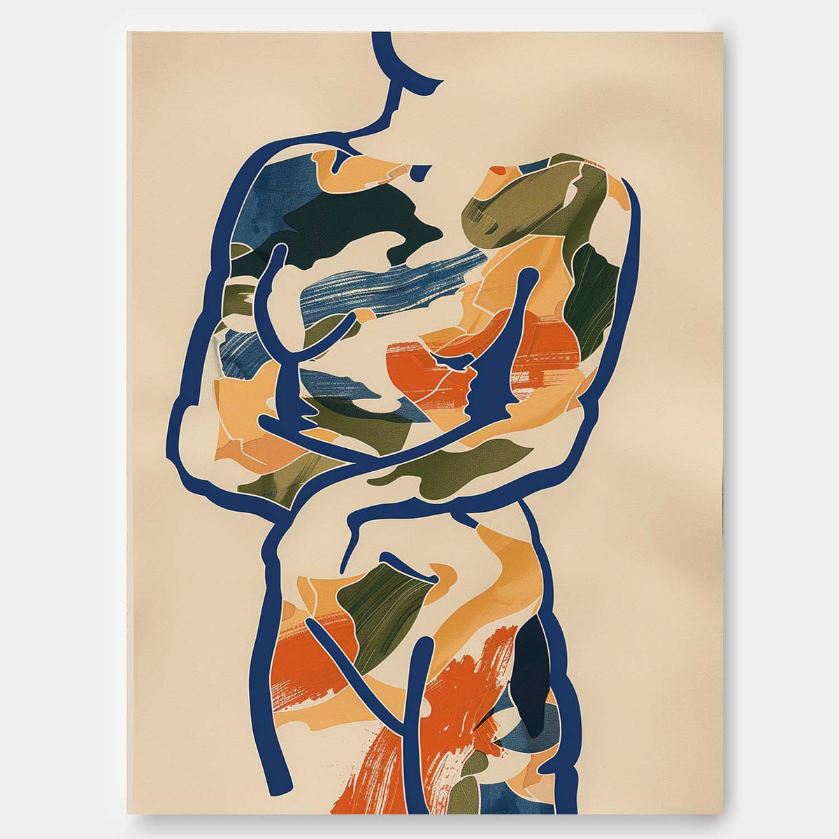 Wall Art Figurative Minimalist Abstract Line