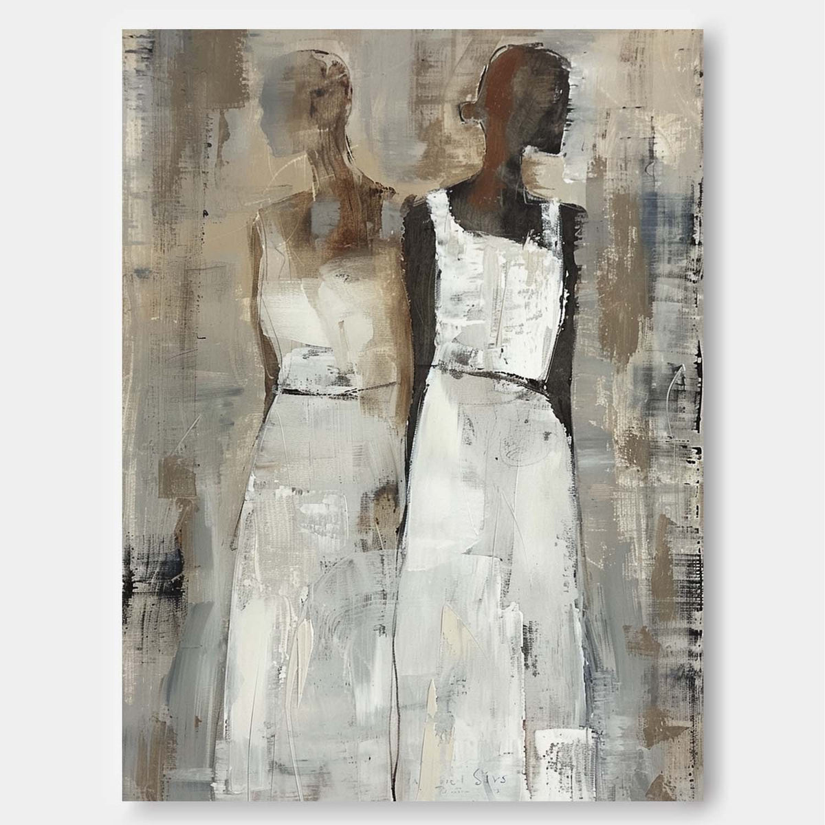 Wall Art People Serene Elegant