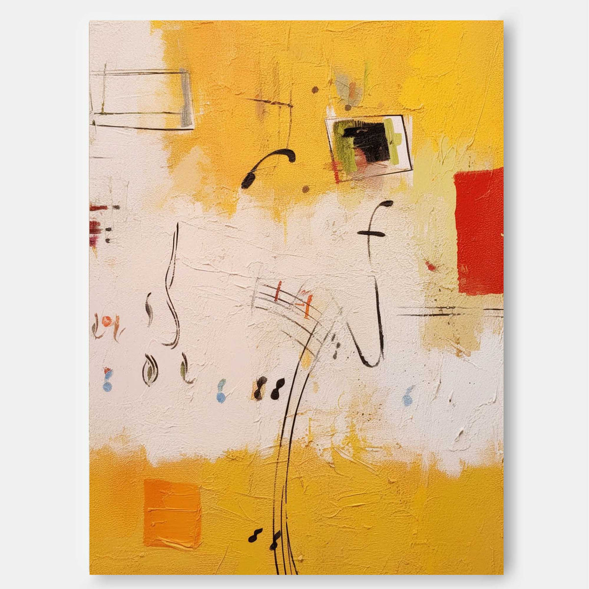 Abstract Canvas Art #AB163