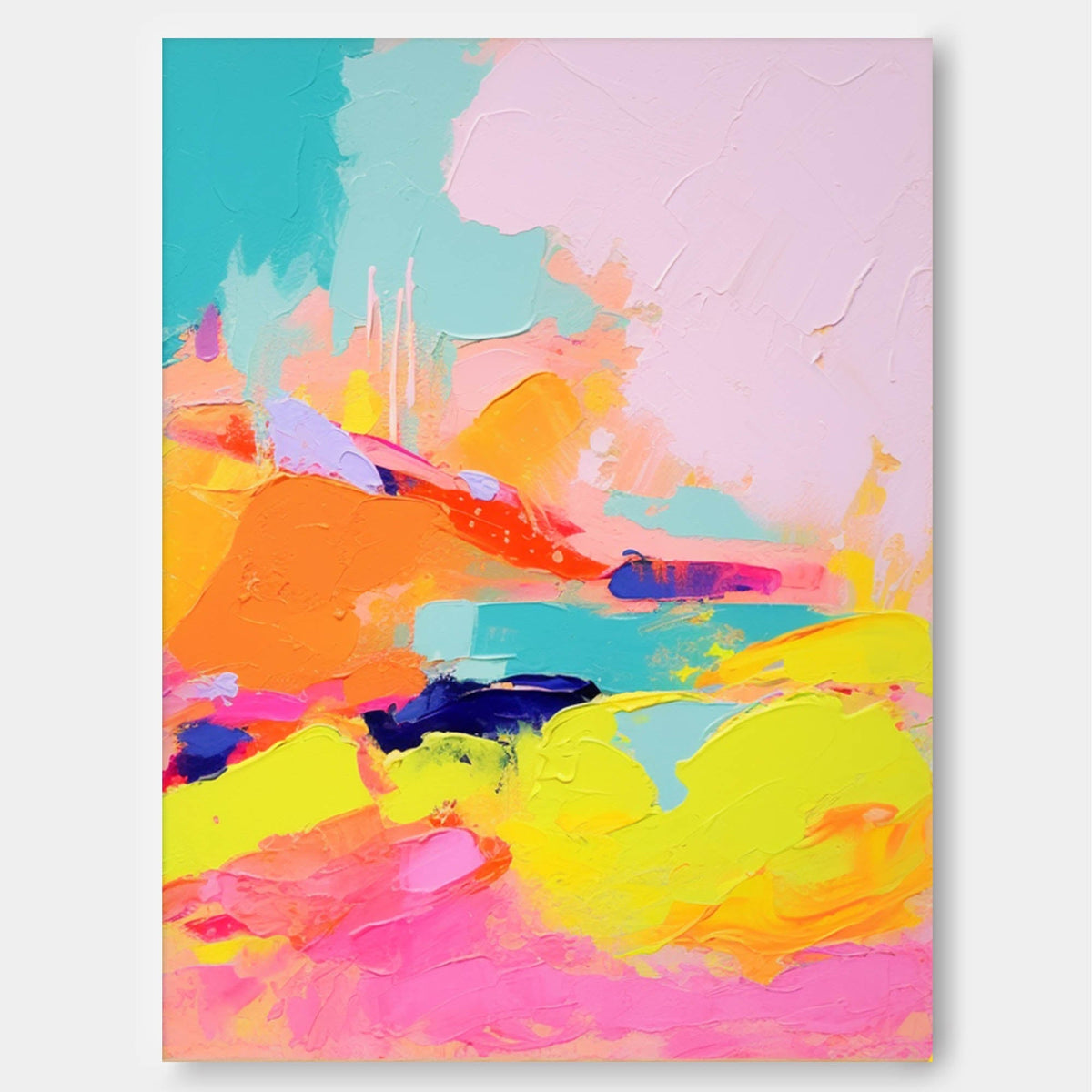 Wall Art Abstract Playful Energetic