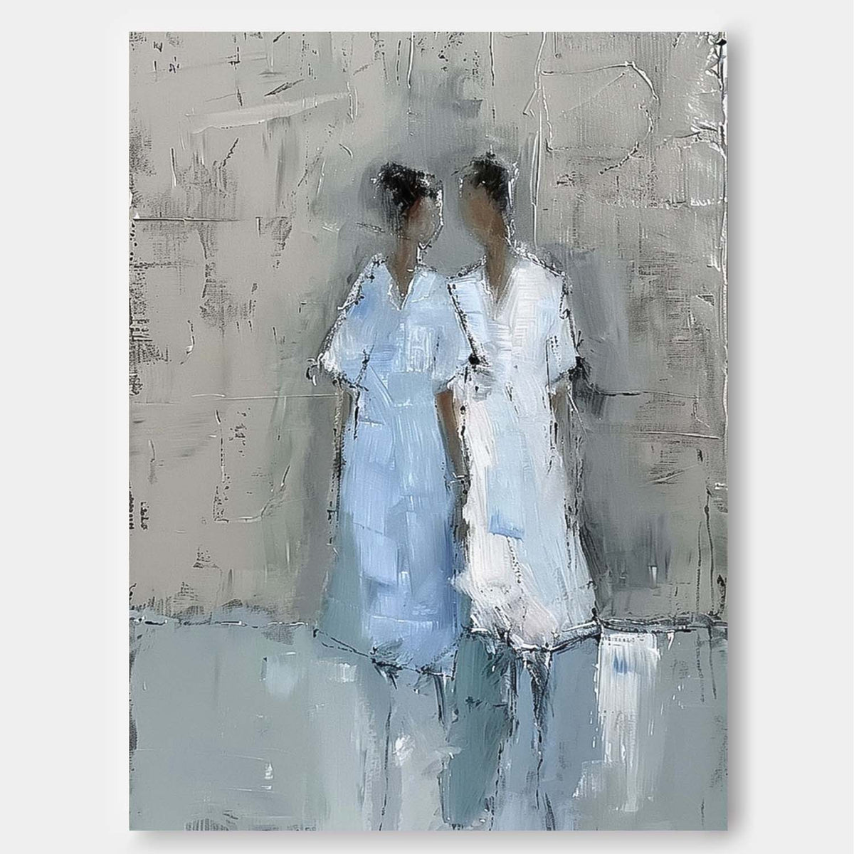 Wall Art People Post-Modern Soft Aesthetic