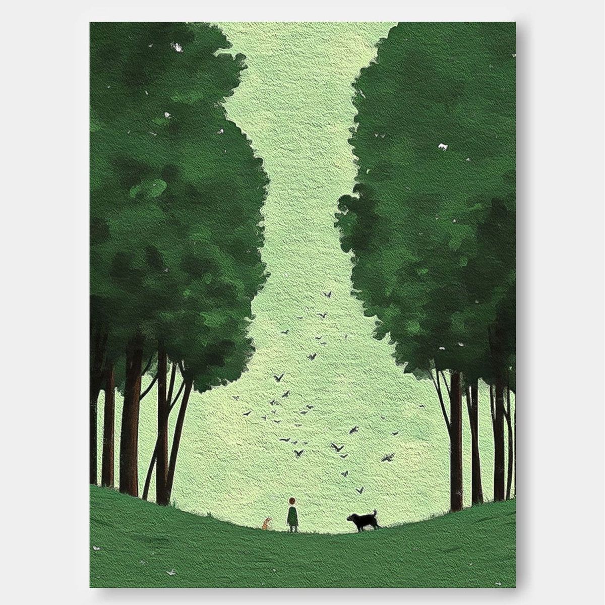 Landscape Canvas Art #LA060