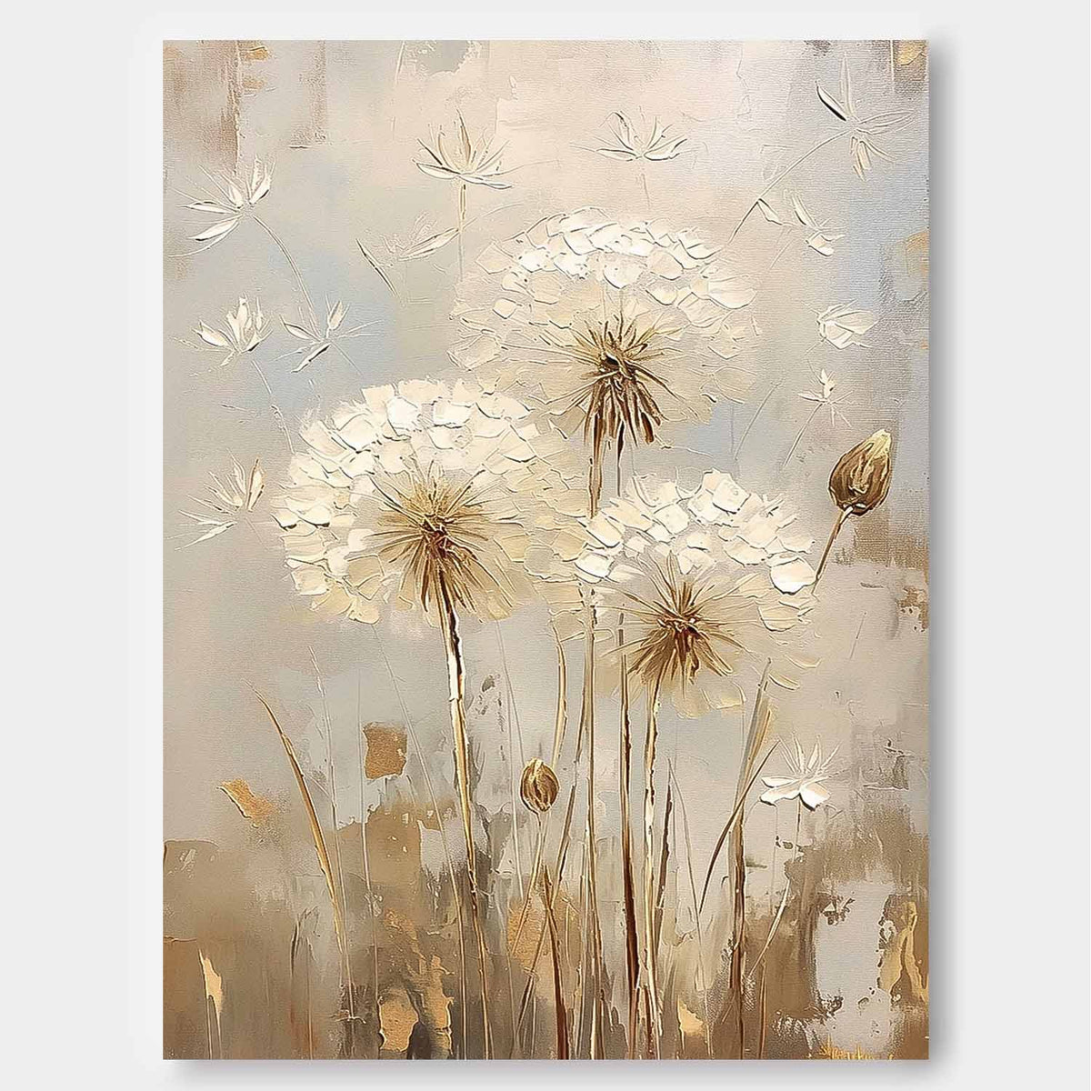 Flower Canvas Art #FL097
