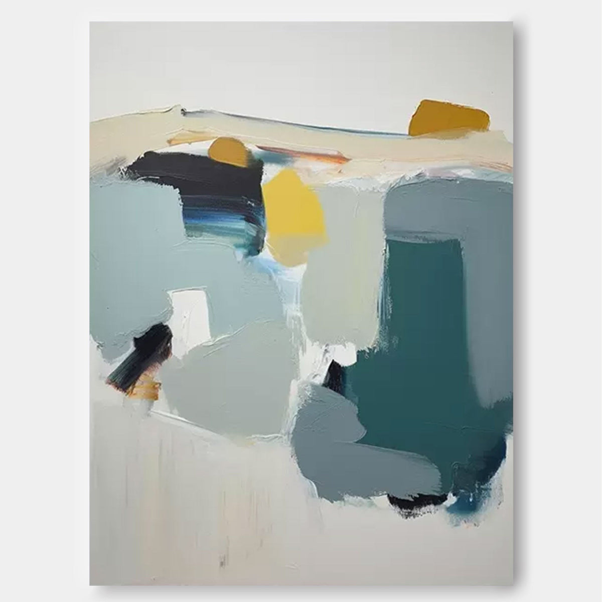 Wall Art Abstract Painterly Zen Nature