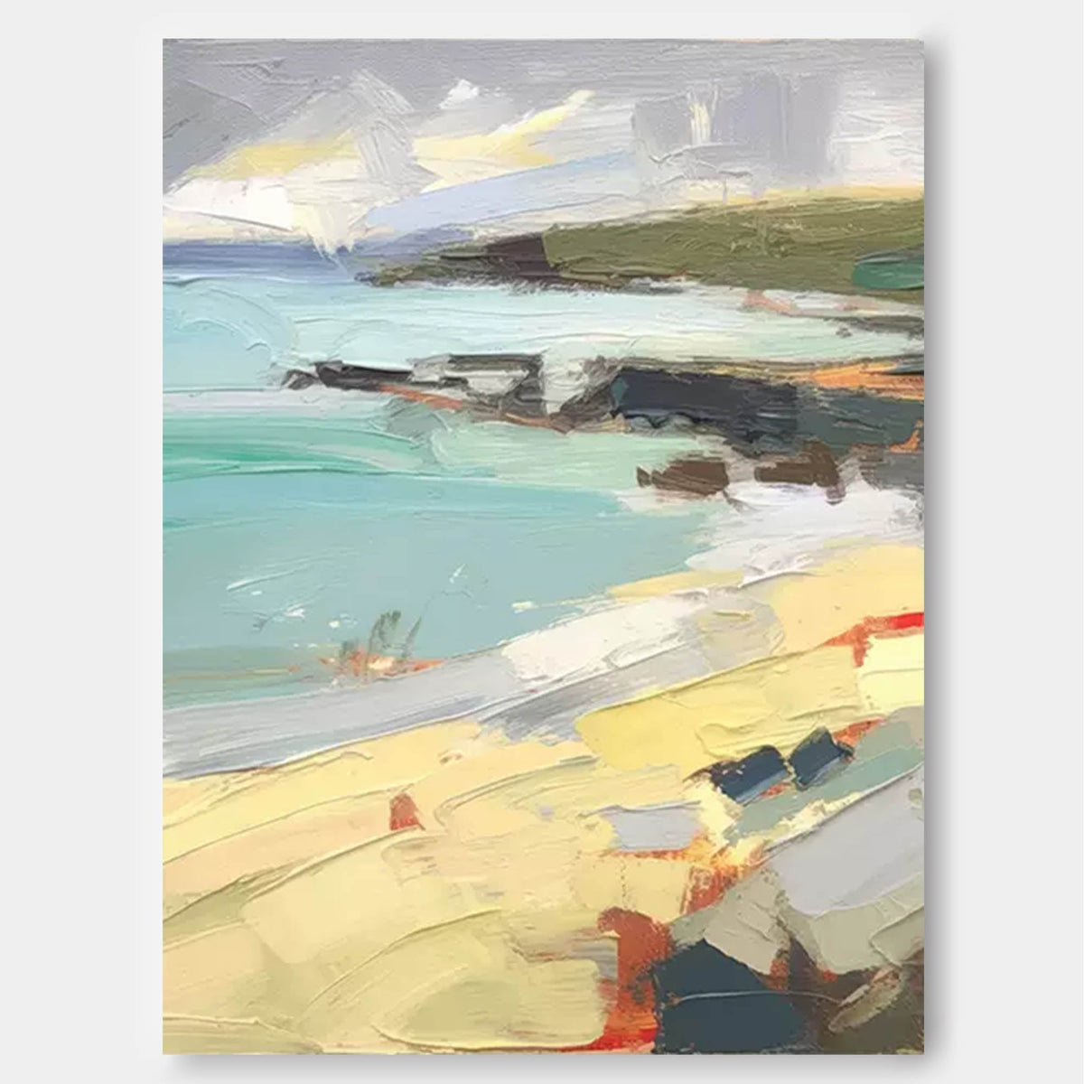 Wall Art Landscape Serene Impressionist