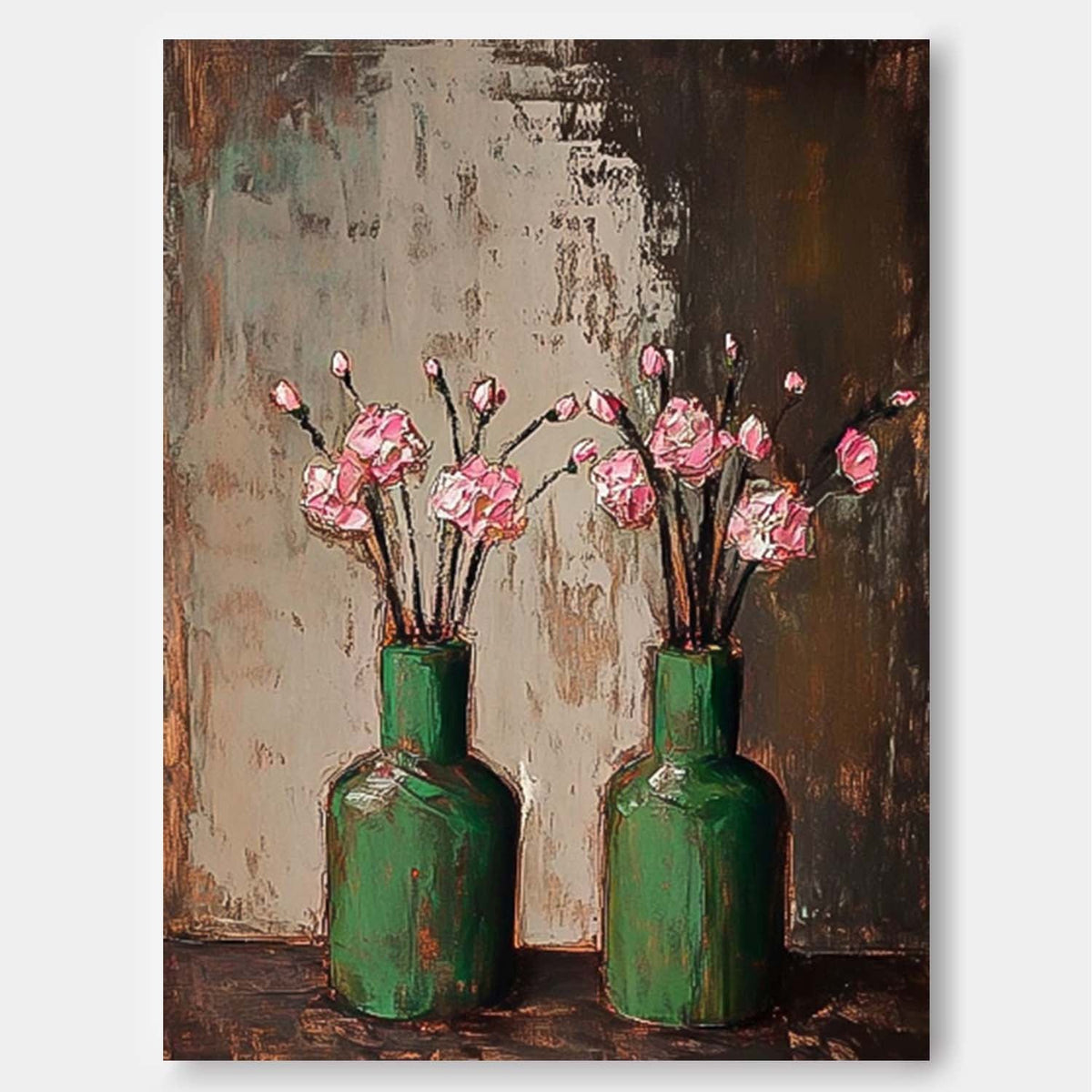 Wall Art Flower Soft Romantic Zen Minimalist