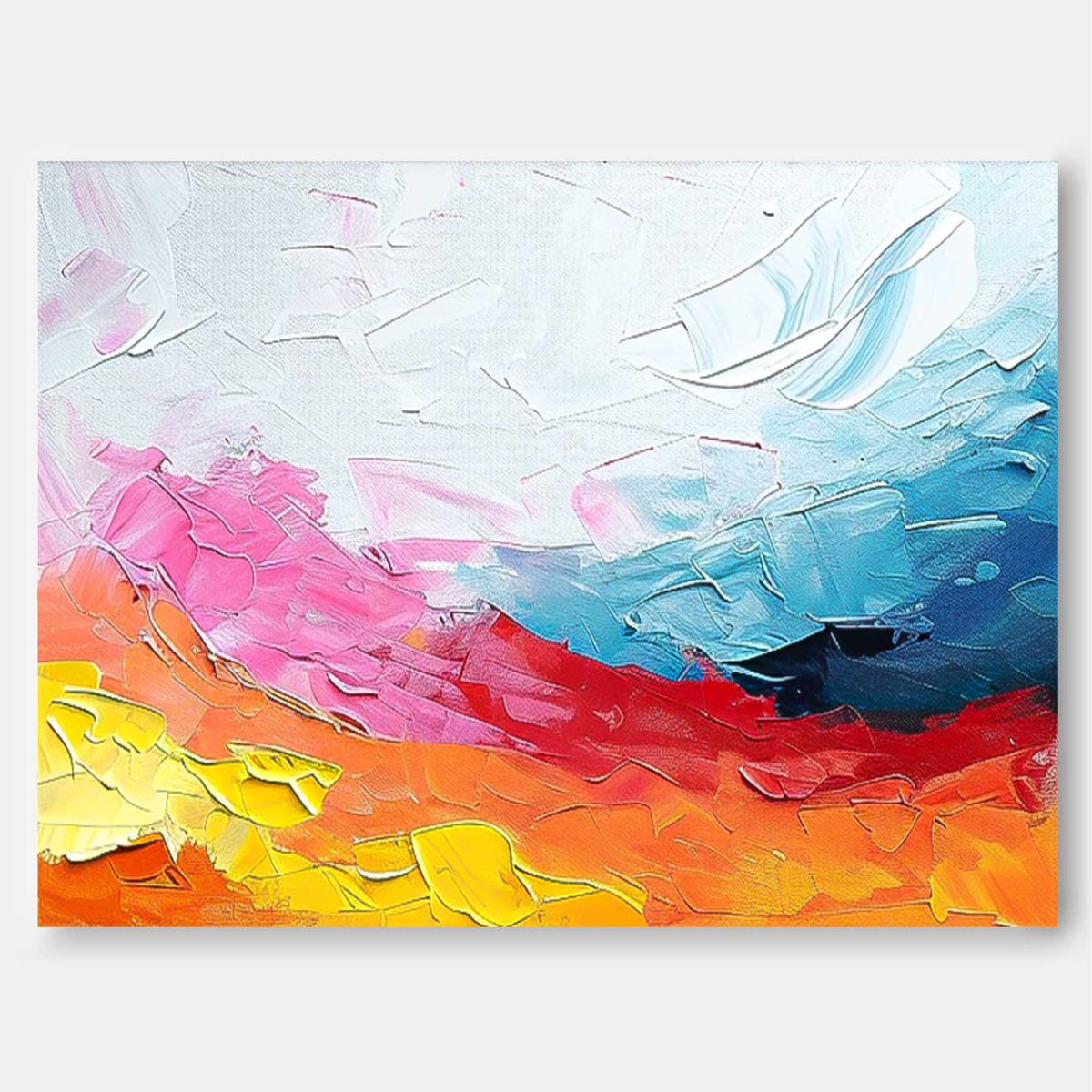 Wall Art Dynamic Abstract Energetic Lively
