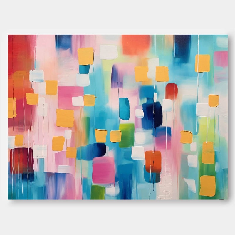 Colorful Modern Oil Painting