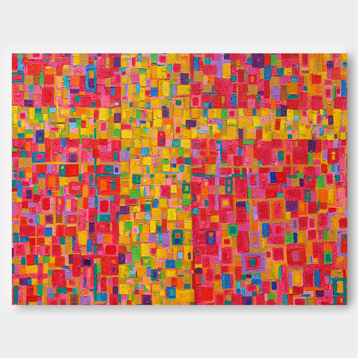 Wall Art Abstract Minimalist Bold Color