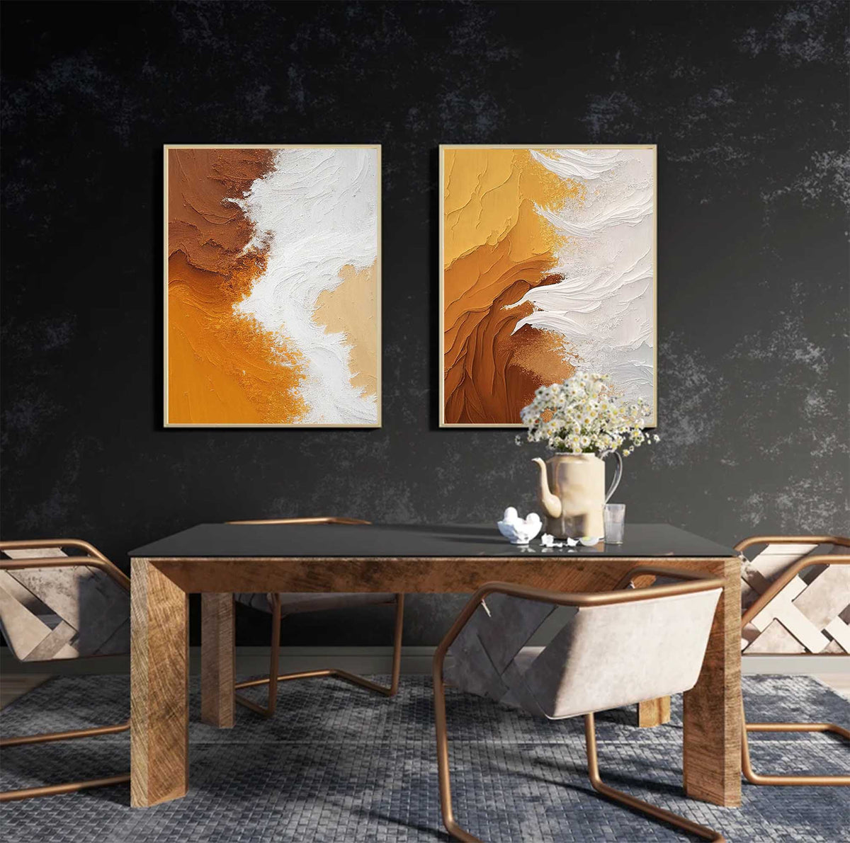 Abstract Canvas Art #AB142