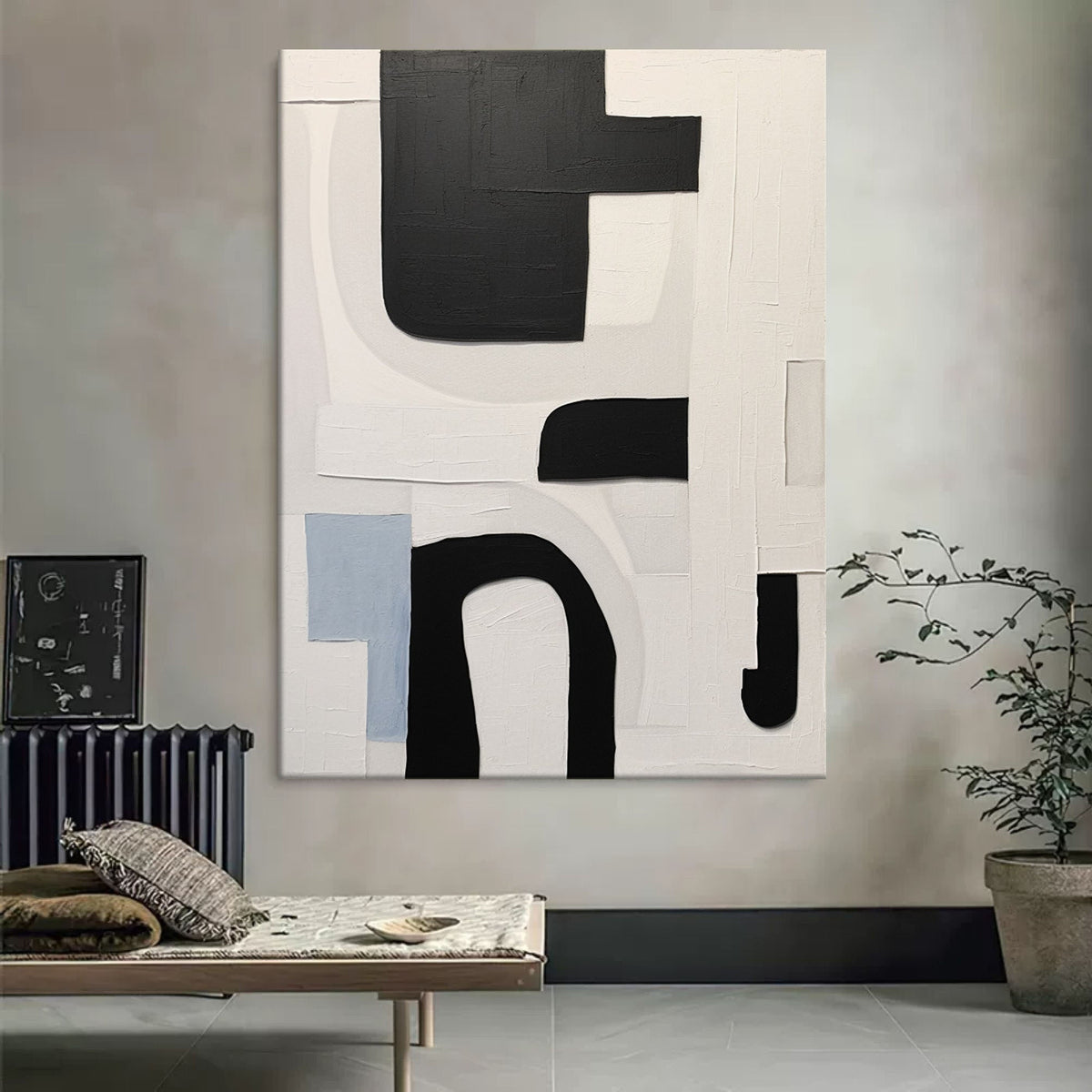 Wall Art Contemporary Minimalist Raw