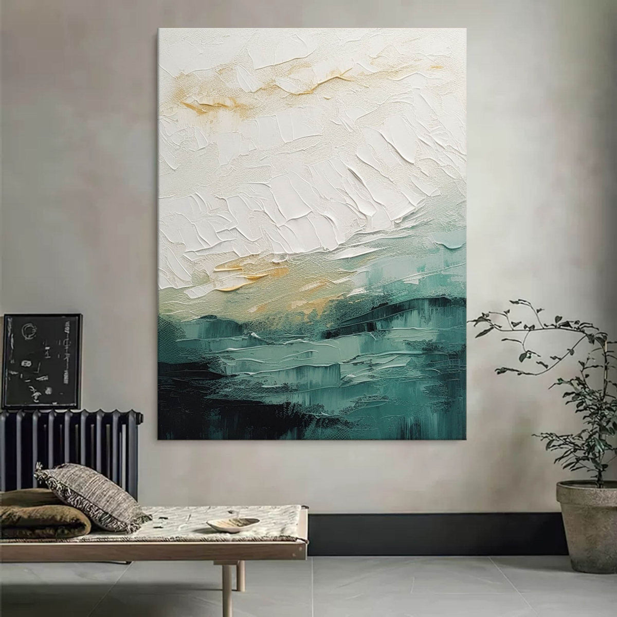 Wall Art Landscape Impressionist Mountain