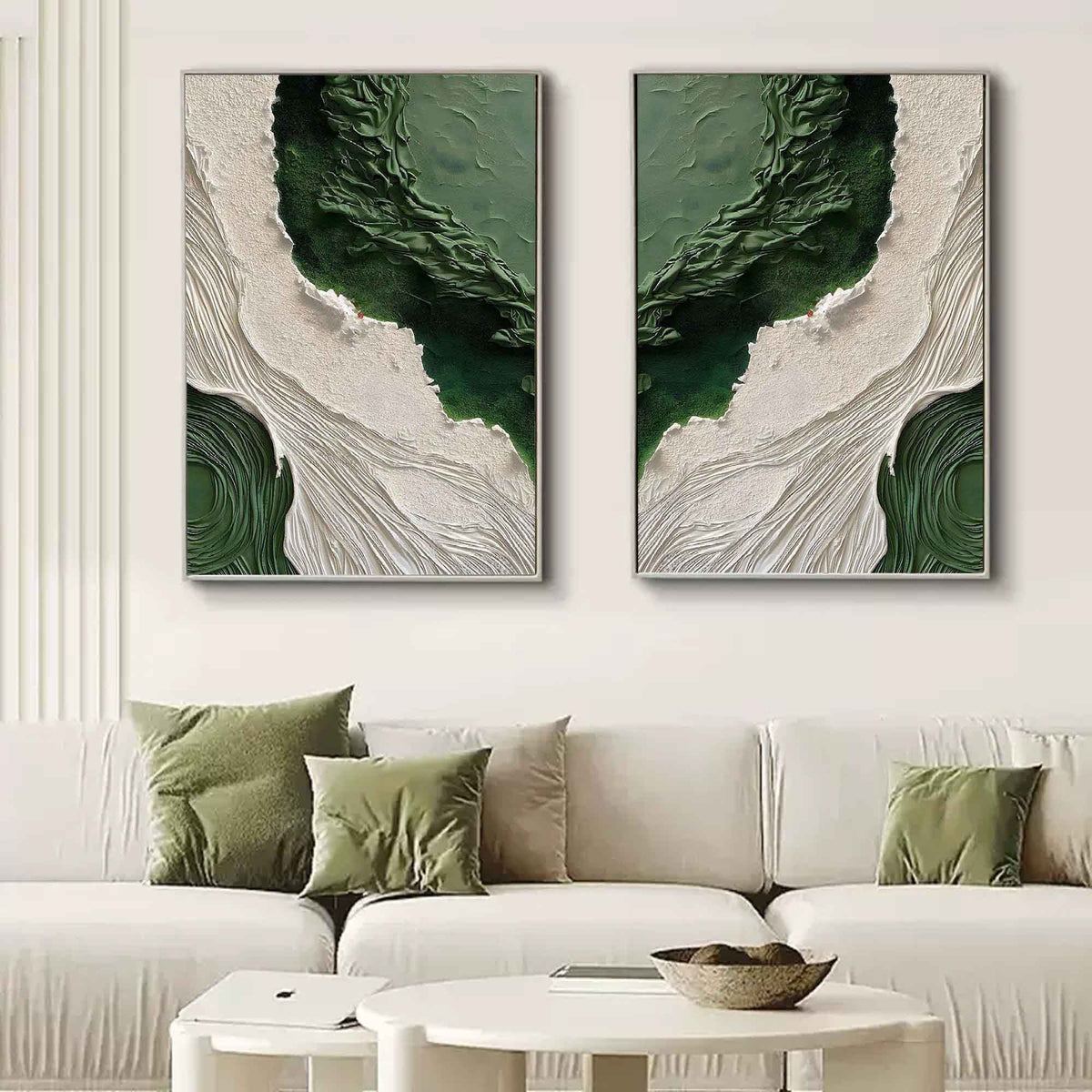 Wall Art Abstract Irregular Wavy Modern