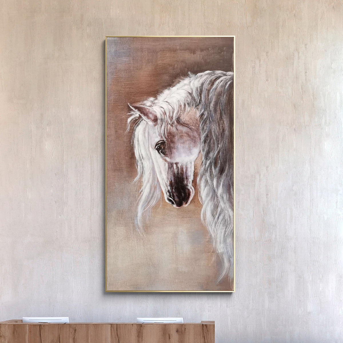 Horse Abstract Art ANH29 - Neutralighting