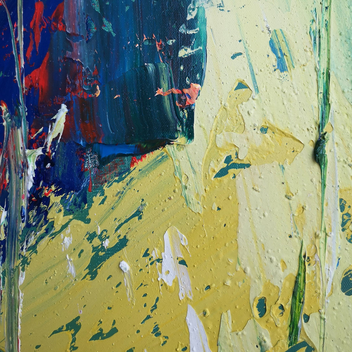 Colorful Abstract Expressionist Painting