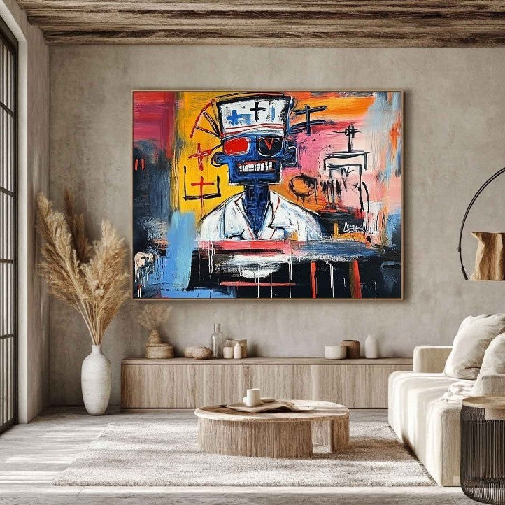 Wall Art Horizontal Neo Expressionist
