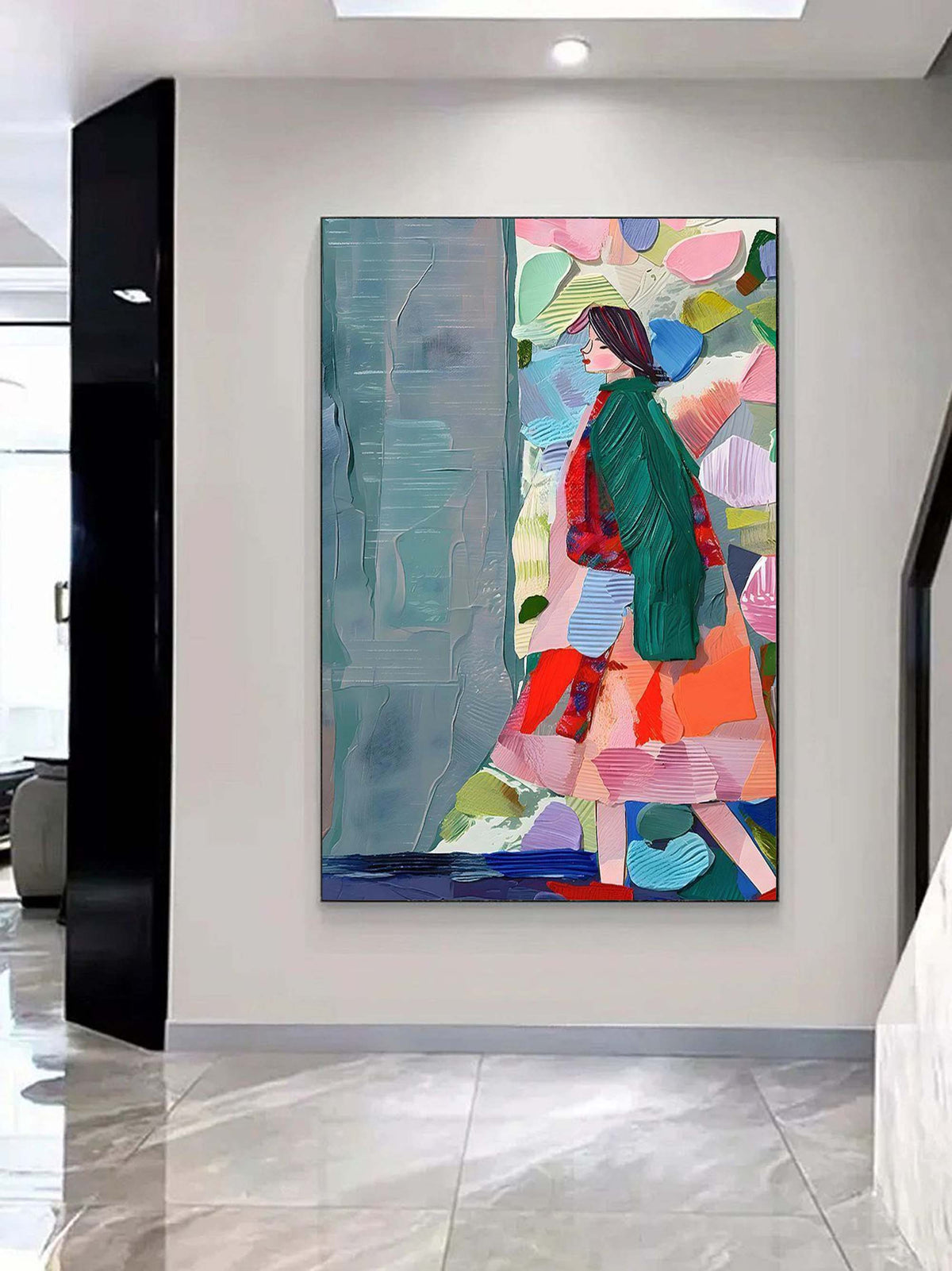 Wall Art Colorful Vibrant Fashionable Artistic