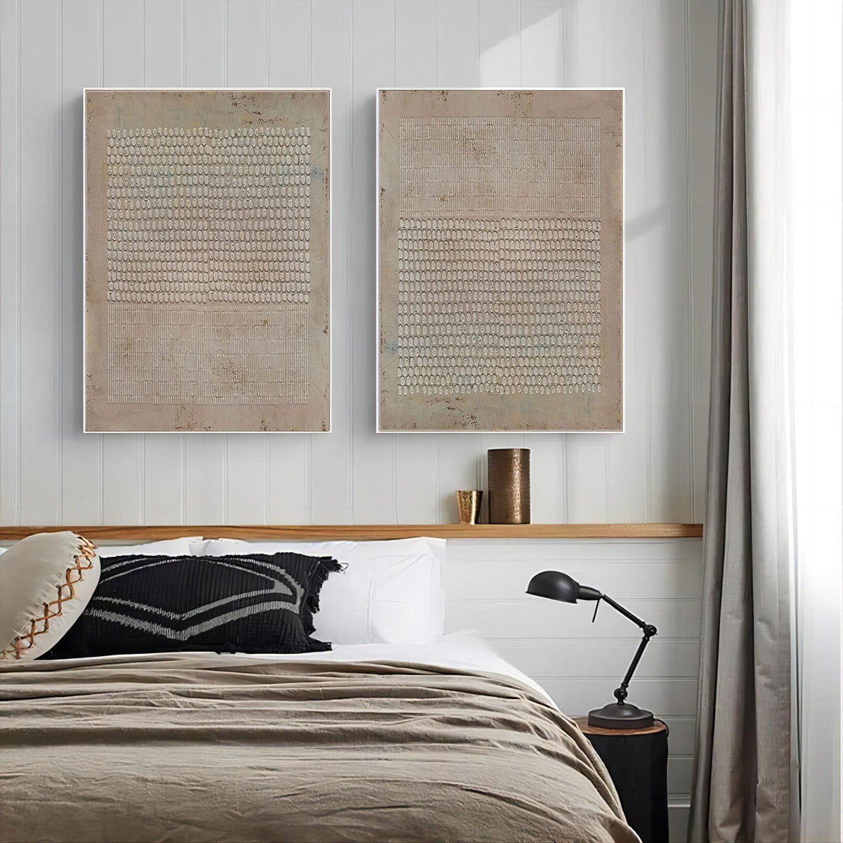Wall Art Abstract Wabi-Sabi Modern Serene