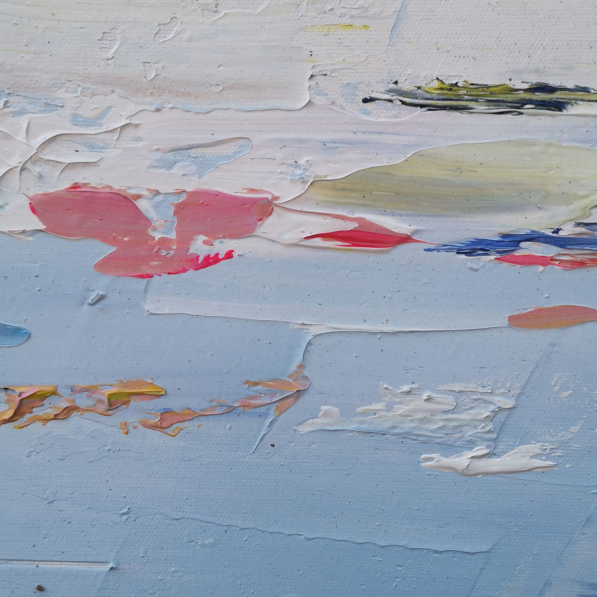Vibrant Horizon Abstract Oil Painting